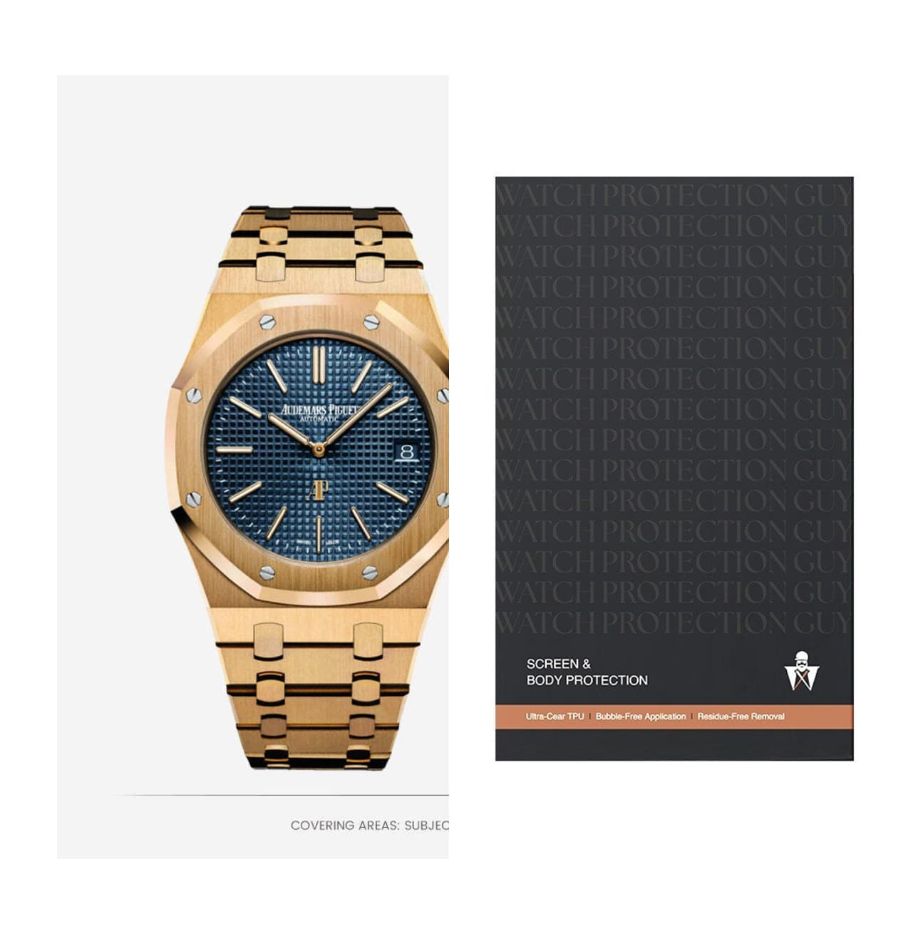 Audemars Piguet Royal Oak 39 15202BA.OO.1240BA.01, protection film kit