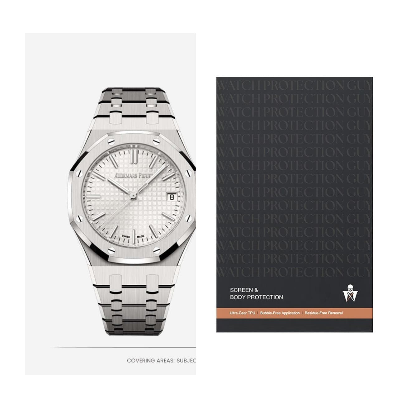 Audemars Piguet Royal Oak 37 15550ST.OO.1356ST.03, protection film kit