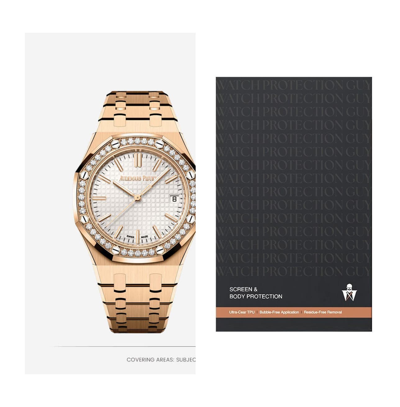 Audemars Piguet Royal Oak 37 15551OR.ZZ.1356OR.04, protection film kit