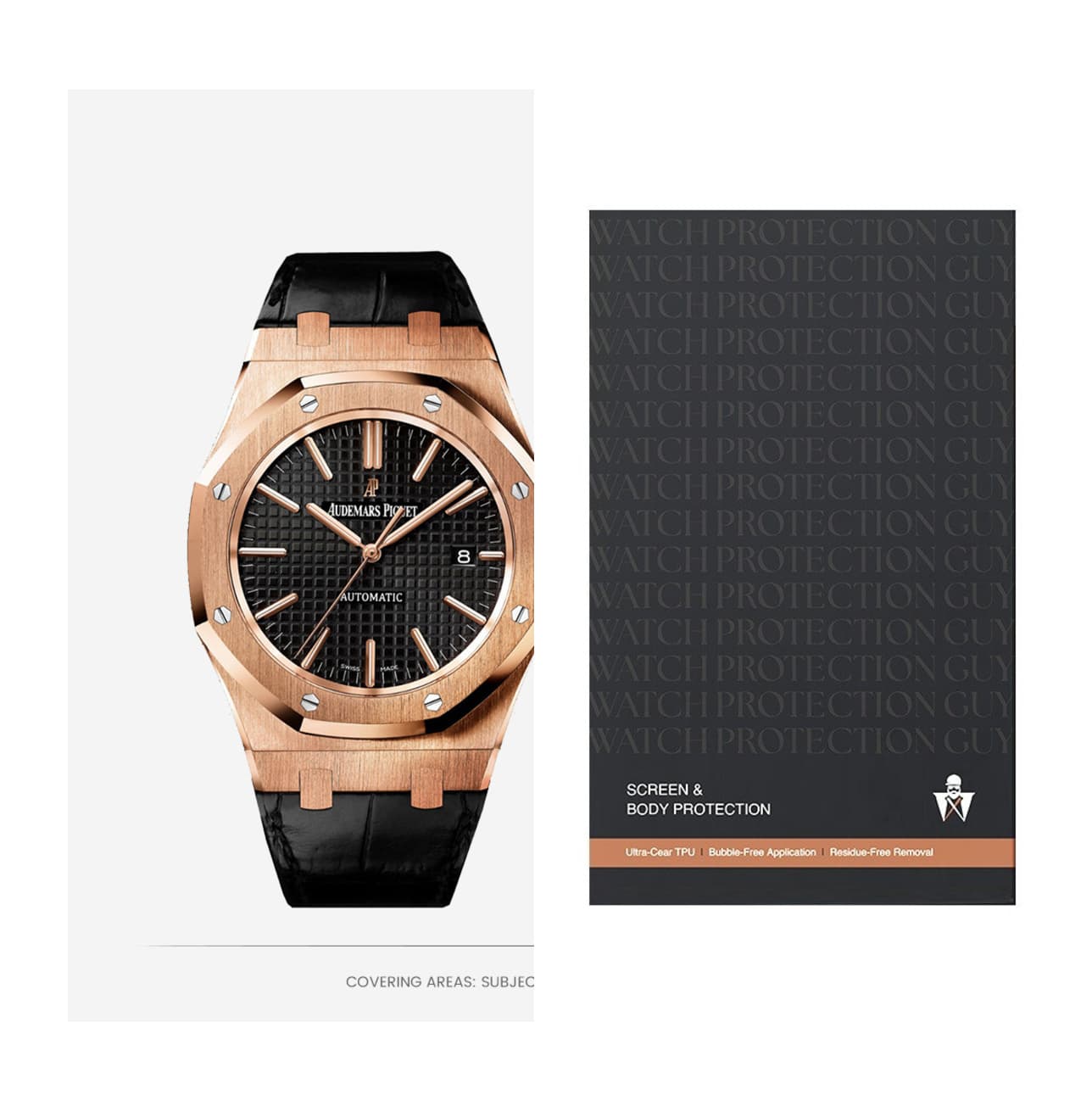 Audemars Piguet Royal Oak 41 15400OR.OO.D002CR.01, protection film kit