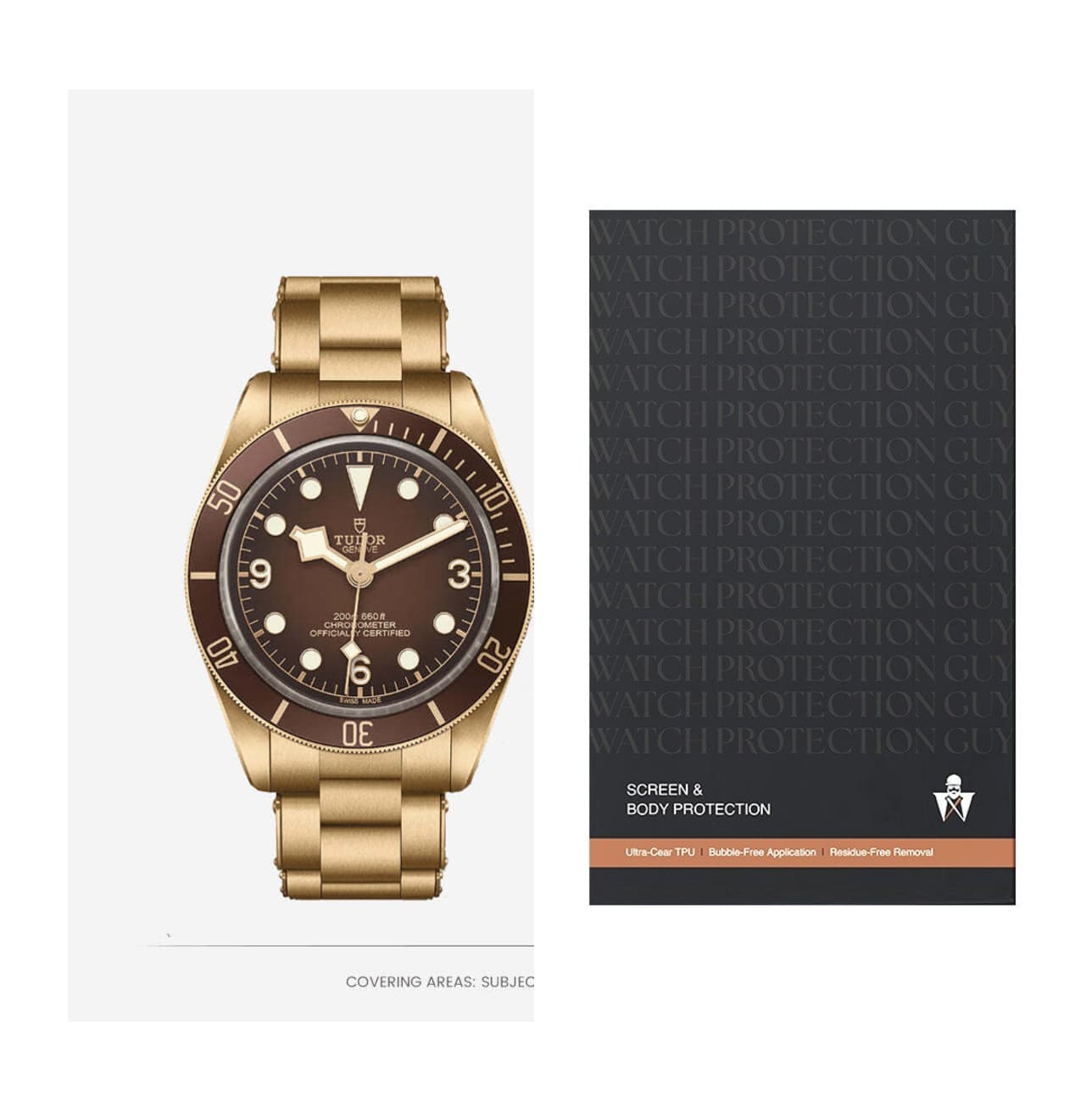 Tudor Black Bay 39 M79012M-0001, protection film kit