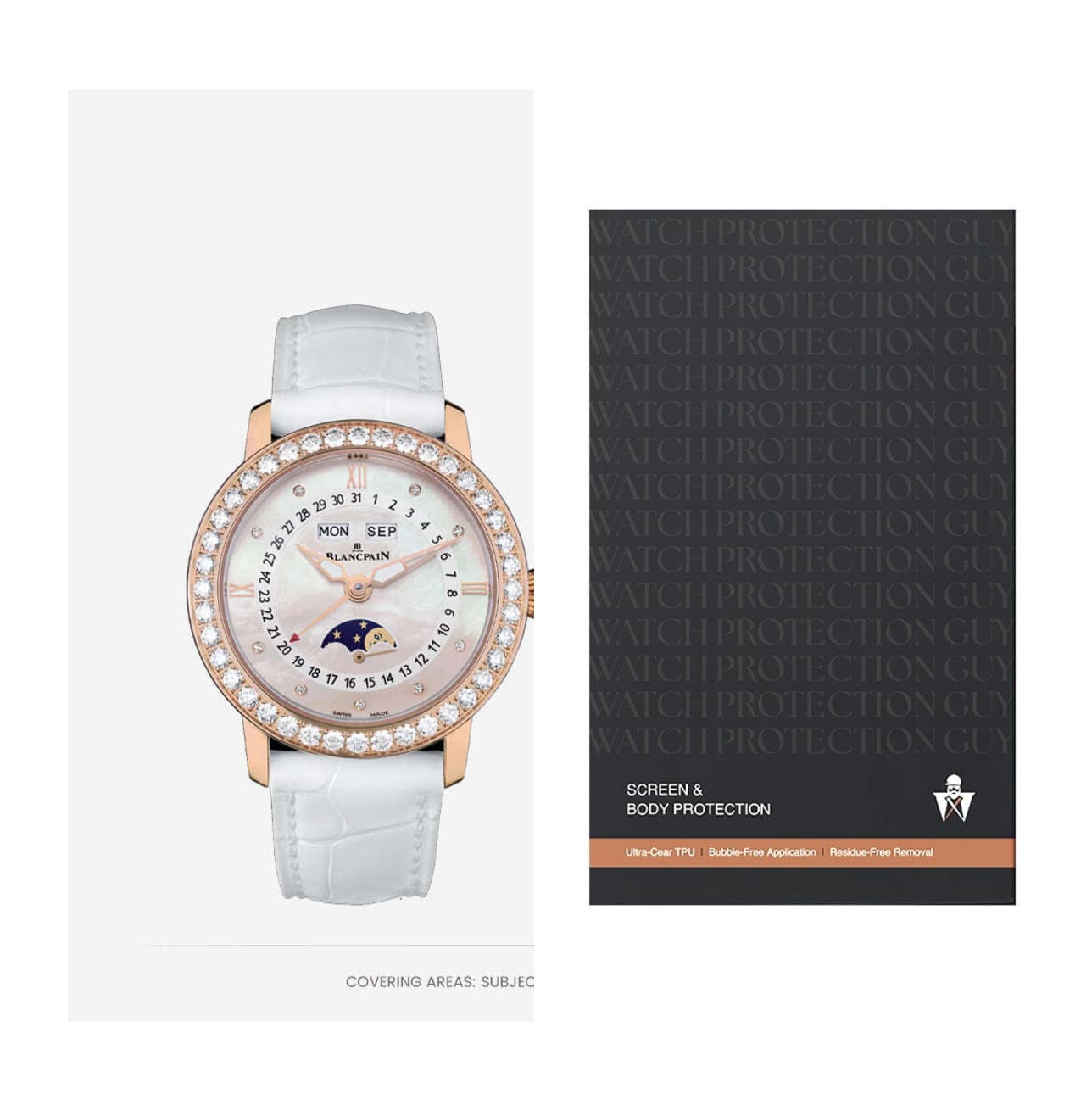 Blancpain Ladybird 3663-2954-55B, protection film kit