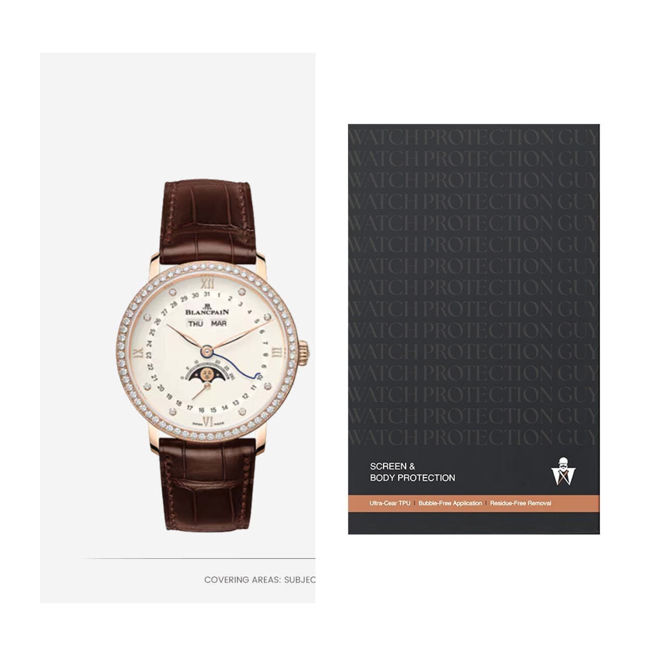 Blancpain Villeret 6264-2987-55B, protection film kit