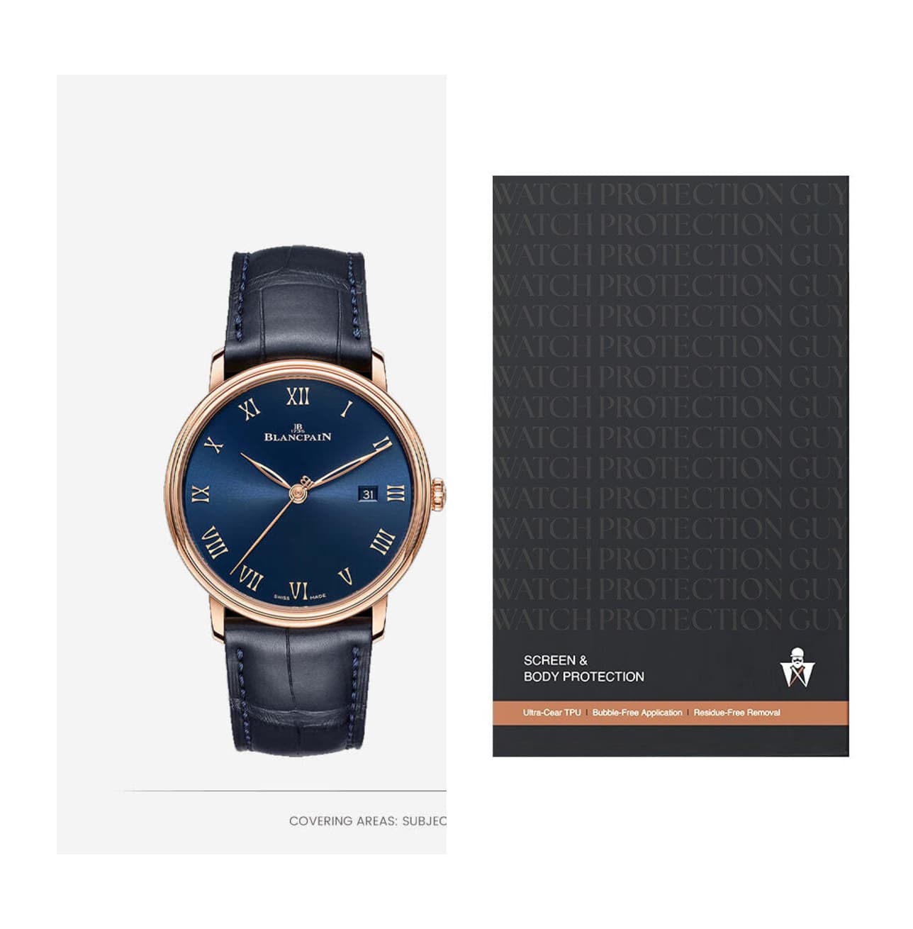 Blancpain Villeret 6651-3640-55, protection film kit