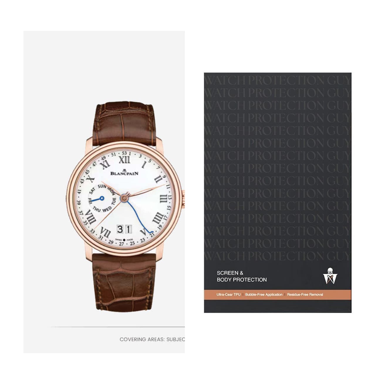 Blancpain Villeret 6637-3631-55A, protection film kit
