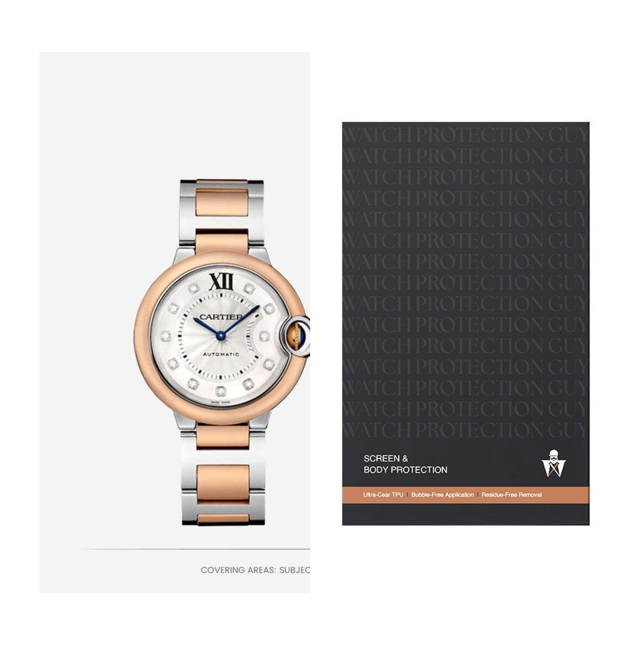 Cartier Ballon Bleu 36 W3BB0022 , protection film kit