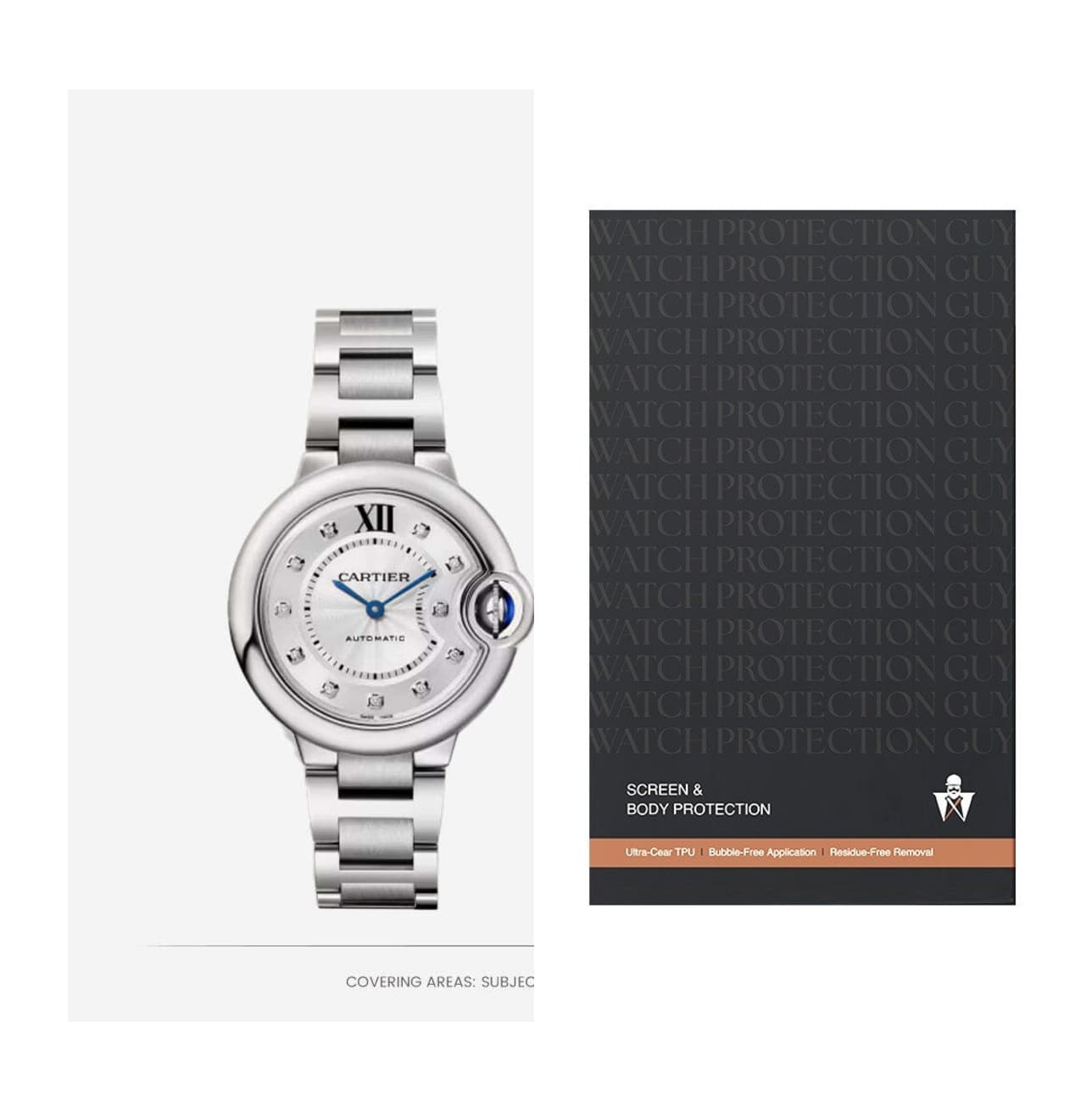 Cartier Ballon Bleu 33 W4BB0021 , protection film kit