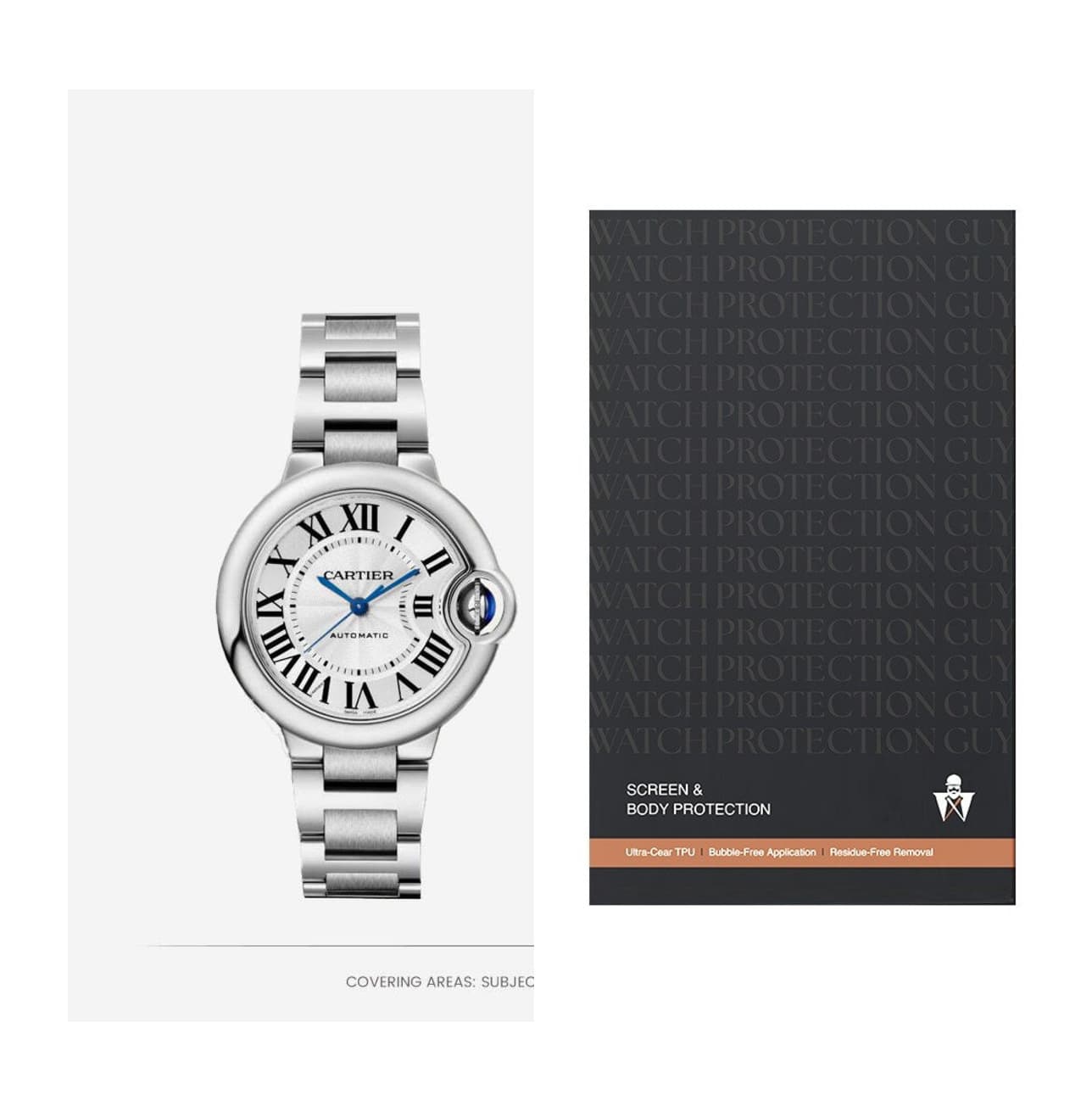 Cartier Ballon Bleu 33 WSBB0044 , protection film kit