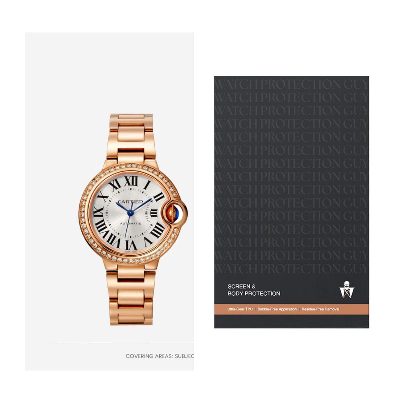 Cartier Ballon Bleu 33 WJBB0036 , protection film kit