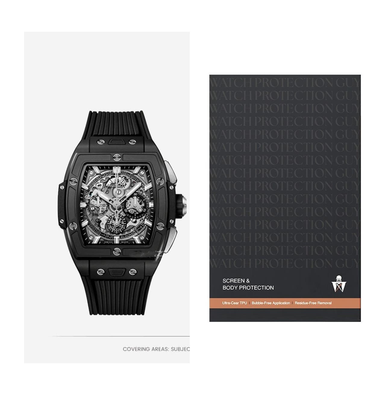 Hublot Spirit of Big Bang Black Magic 42 642.C1.0170.RX, protection film kit