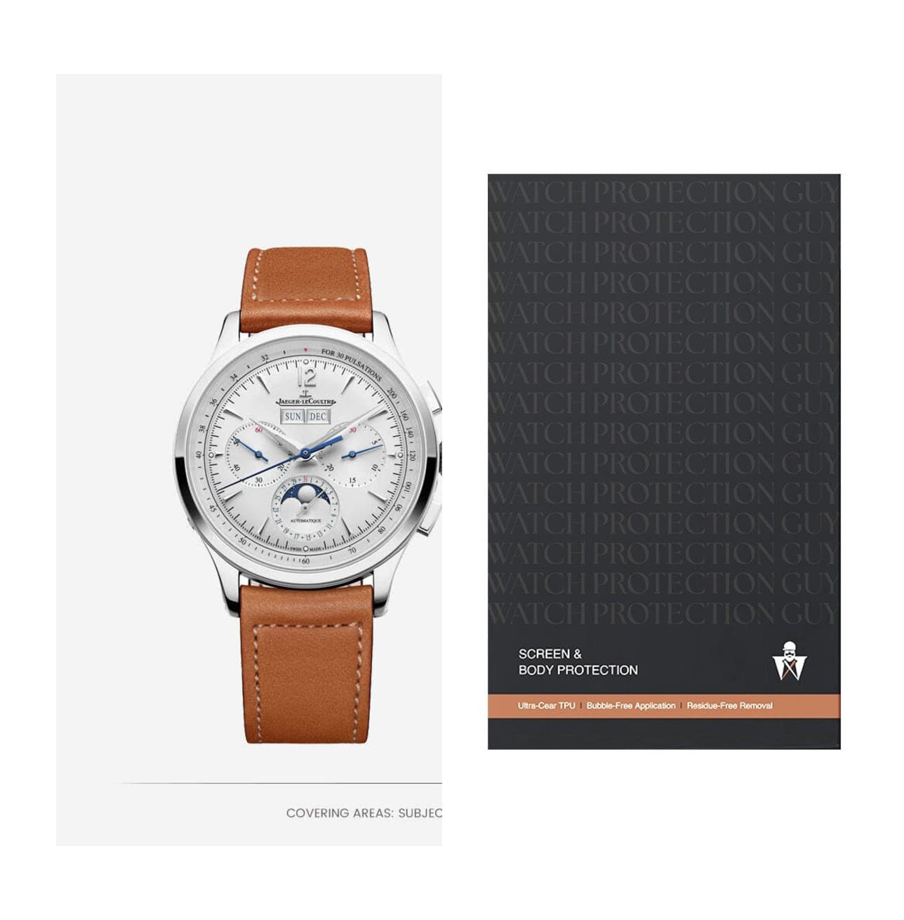 Jaeger-LeCoultre Master 40 Q413843J, protection film kit