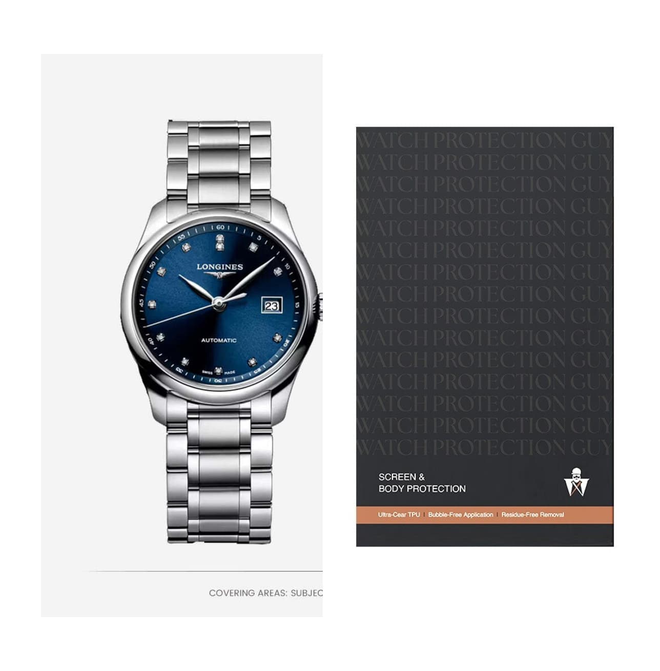 Longines Master Collection 29 L2. 257.4.97.6, protection film kit