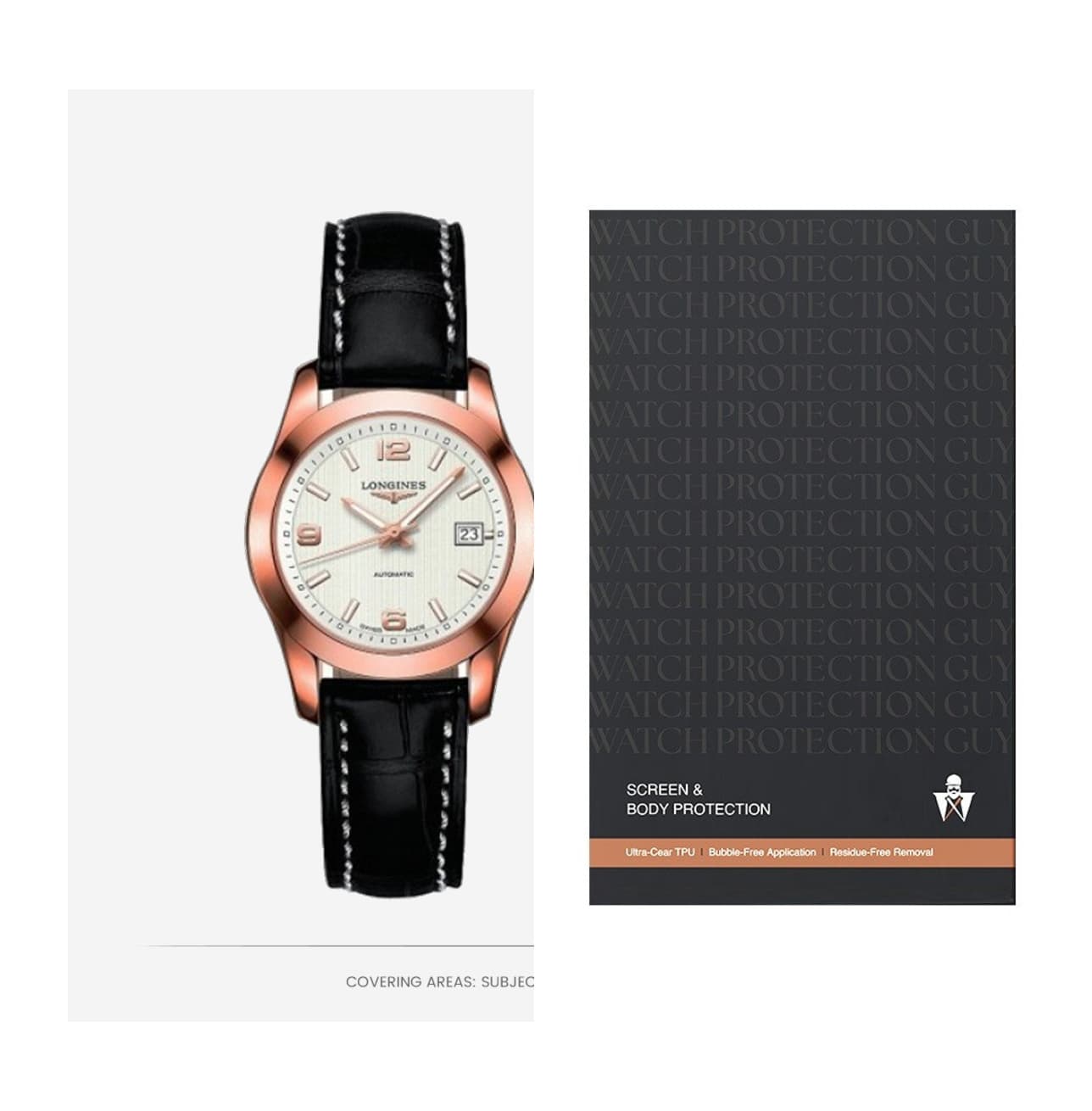 Longines Conquest Classic 29.5 L2. 285.8.76.3, protection film kit