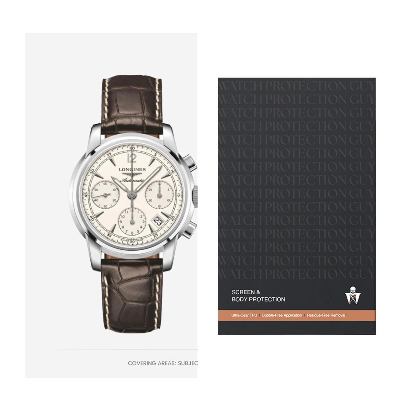 Longines Master 39 L2. 753.4.72.0, protection film kit