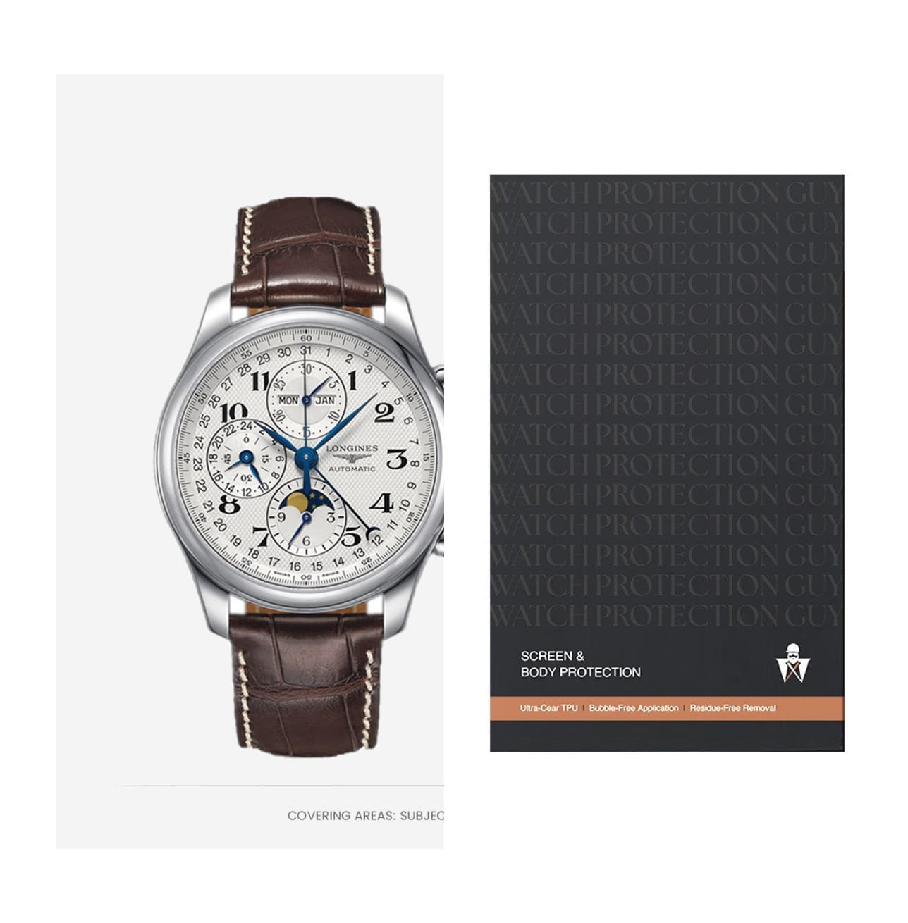 Longines Master Collection 42 L2. 773.4.78.3, protection film kit