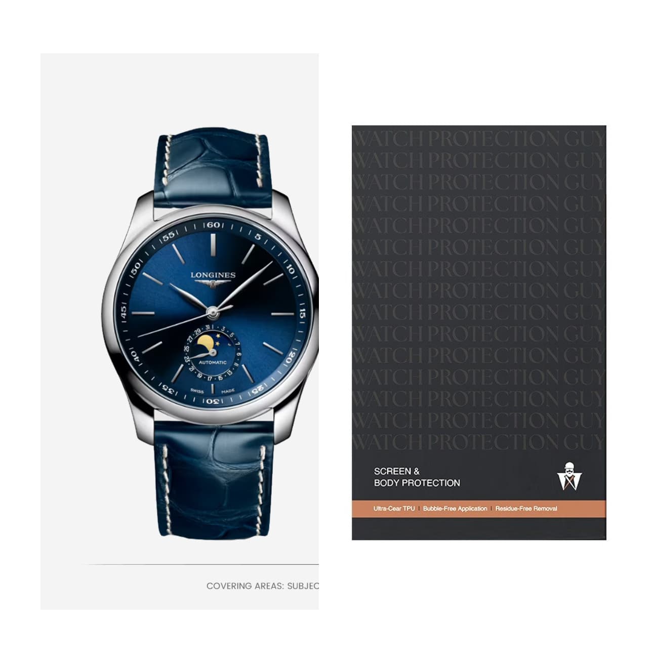 Longines Master Collection 40 L2. 909.4.92.0, protection film kit