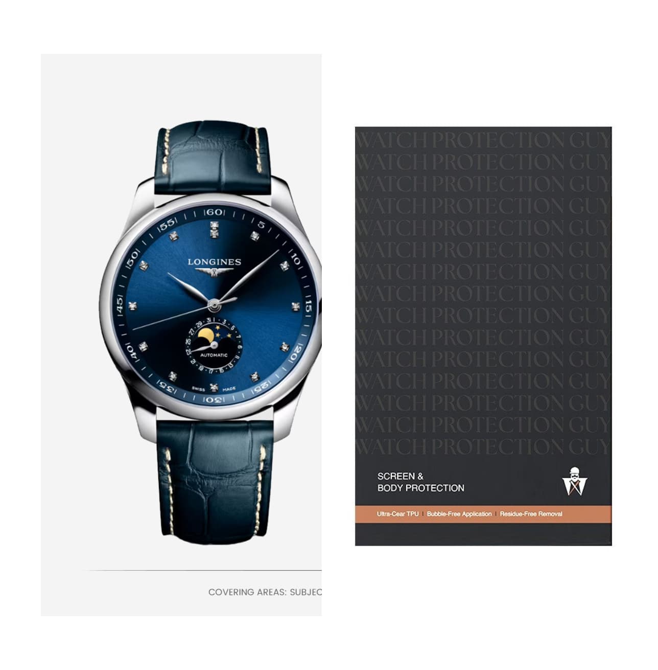 Longines Master Collection 42 L2. 919.4.97.0, protection film kit