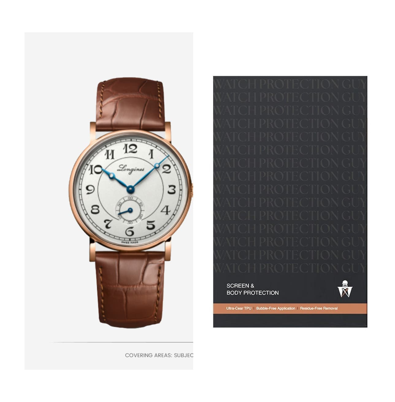 Longines Classic 34 L4. 767.8.73.2, protection film kit