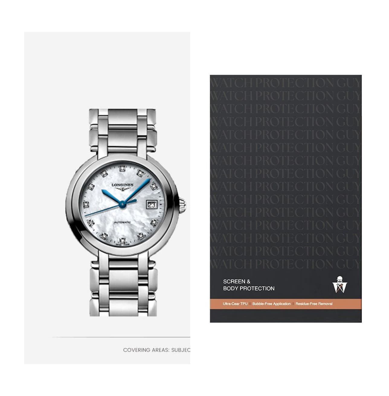 Longines Elegance 30 L8. 113.4.87.6, protection film kit