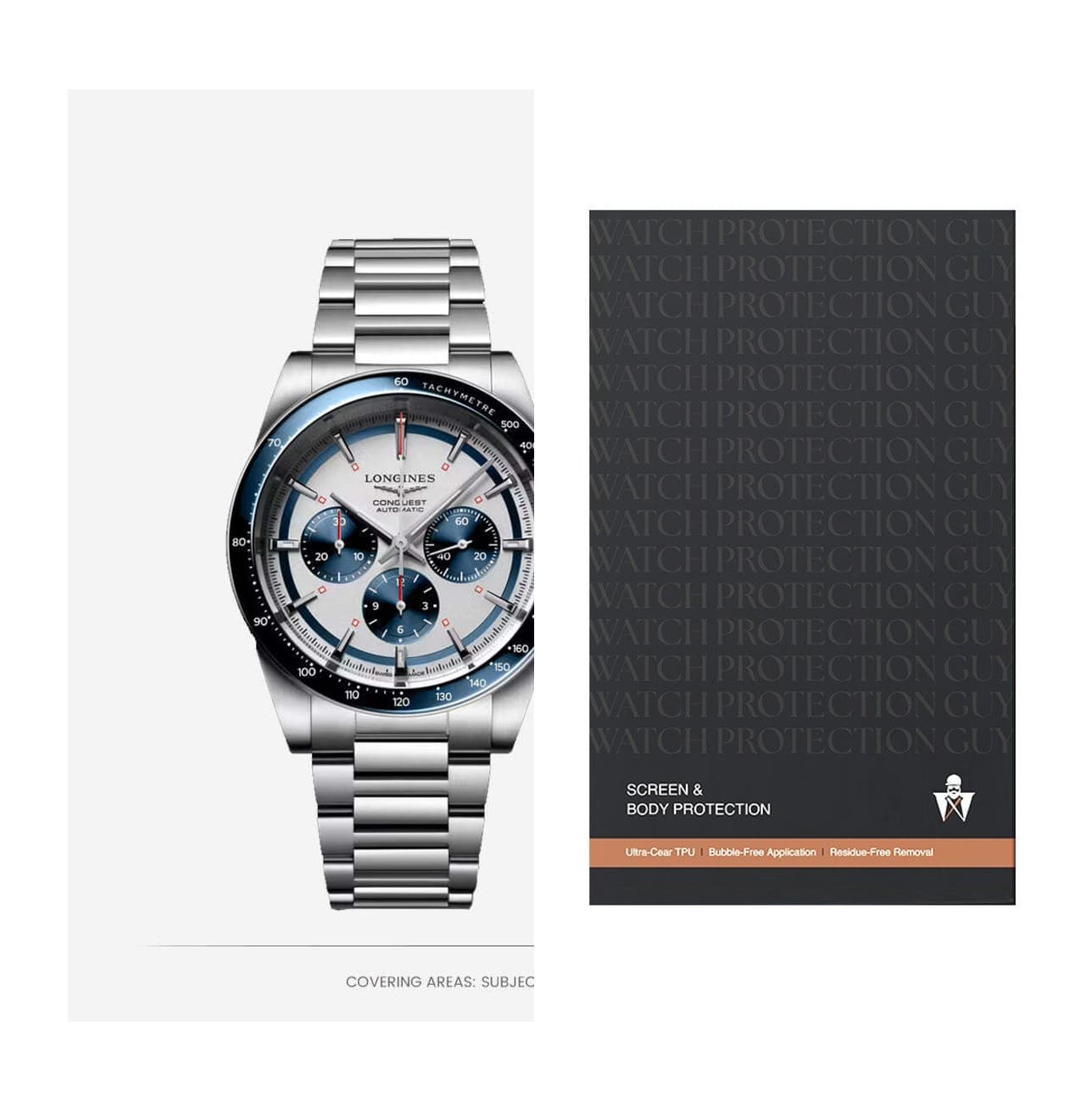 Longines Spirit 42 L3. 835.4.98.6, protection film kit