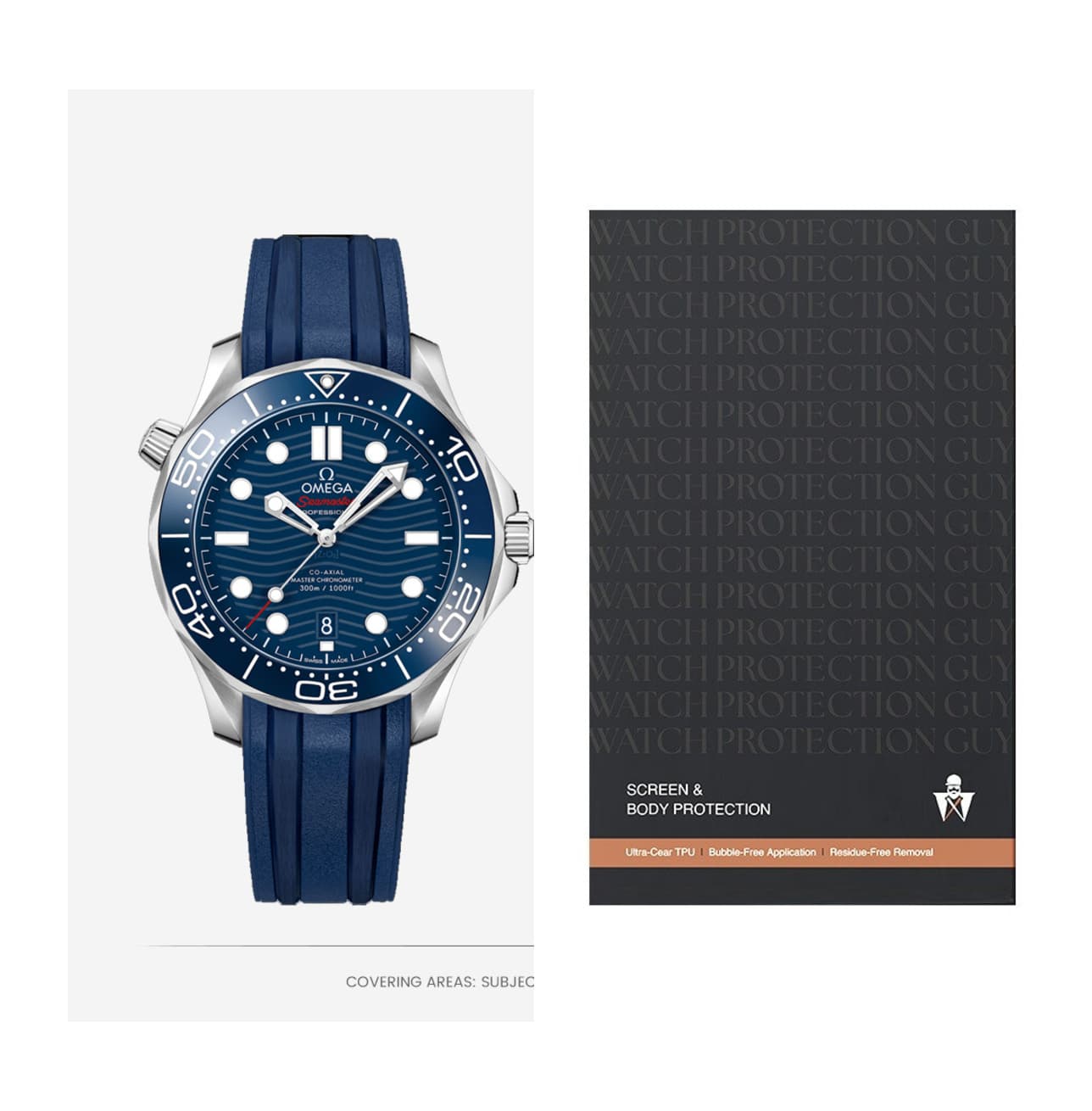 Omega Seamaster 42 210.32.42.20.03.001, protection film kit
