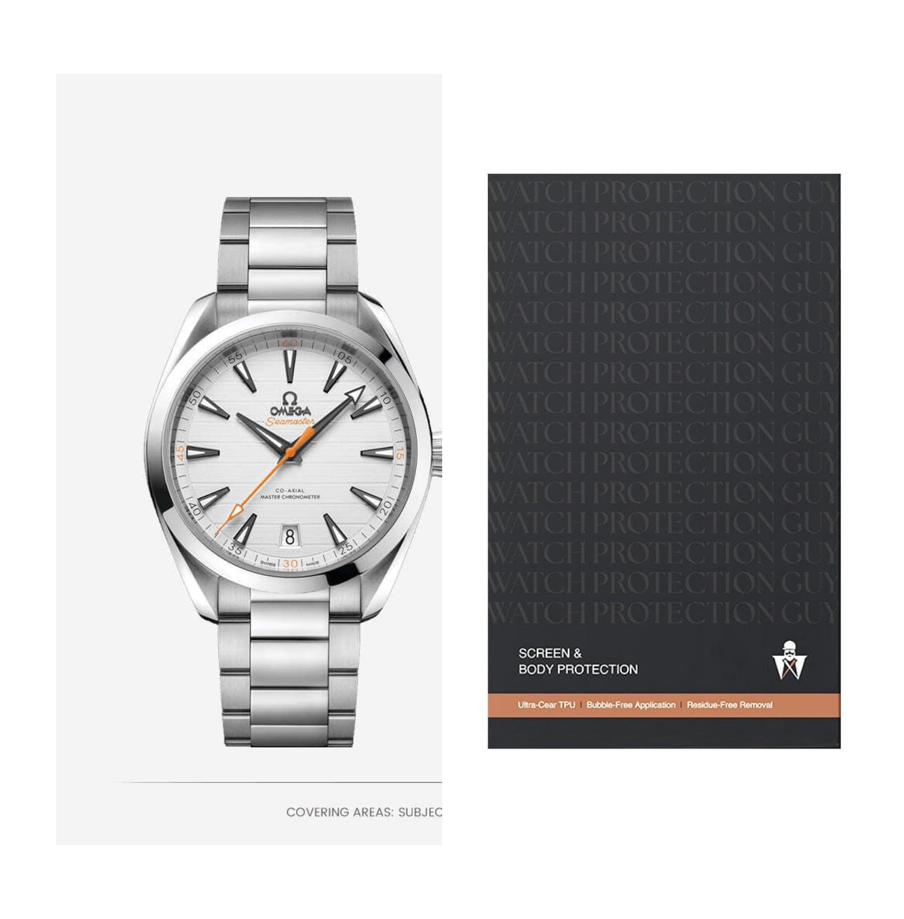 Omega Seamaster 41 220.10.41.21.02.001, protection film kit