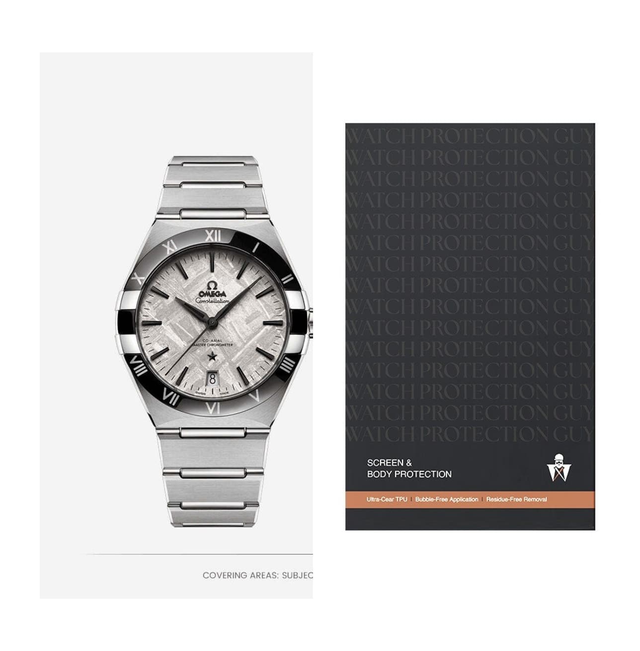 Omega Constellation 41 131.30.41.21.99.001, protection film kit