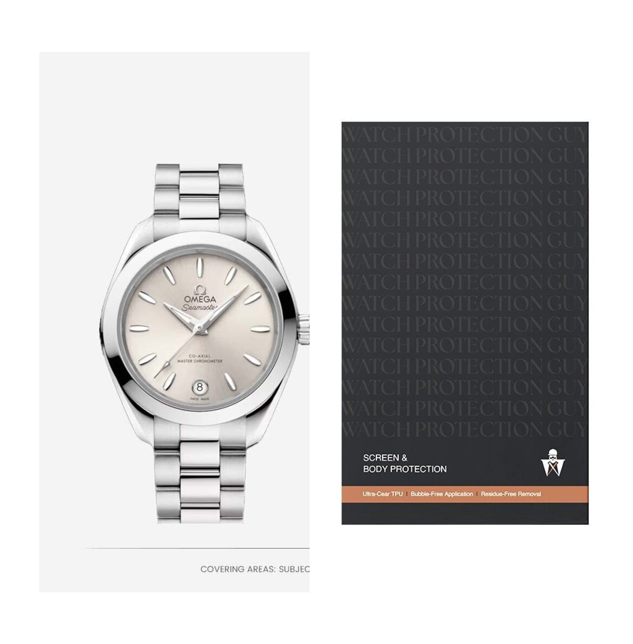Omega Seamaster 30 220.10.30.20.09.001, protection film kit