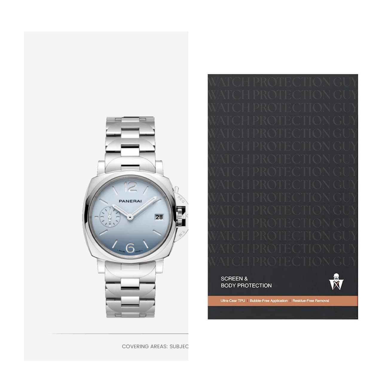 Panerai Luminor Due 38 PAM01309, protection film kit