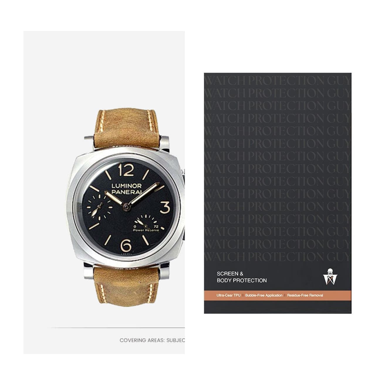 Panerai Luminor 47 PAM00423, protection film kit