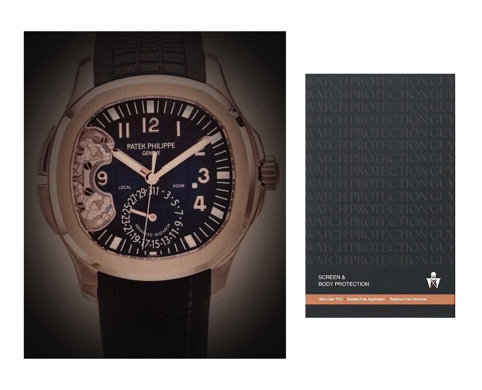 Patek Philippe Aquanaut 5167/1A, protection film kit