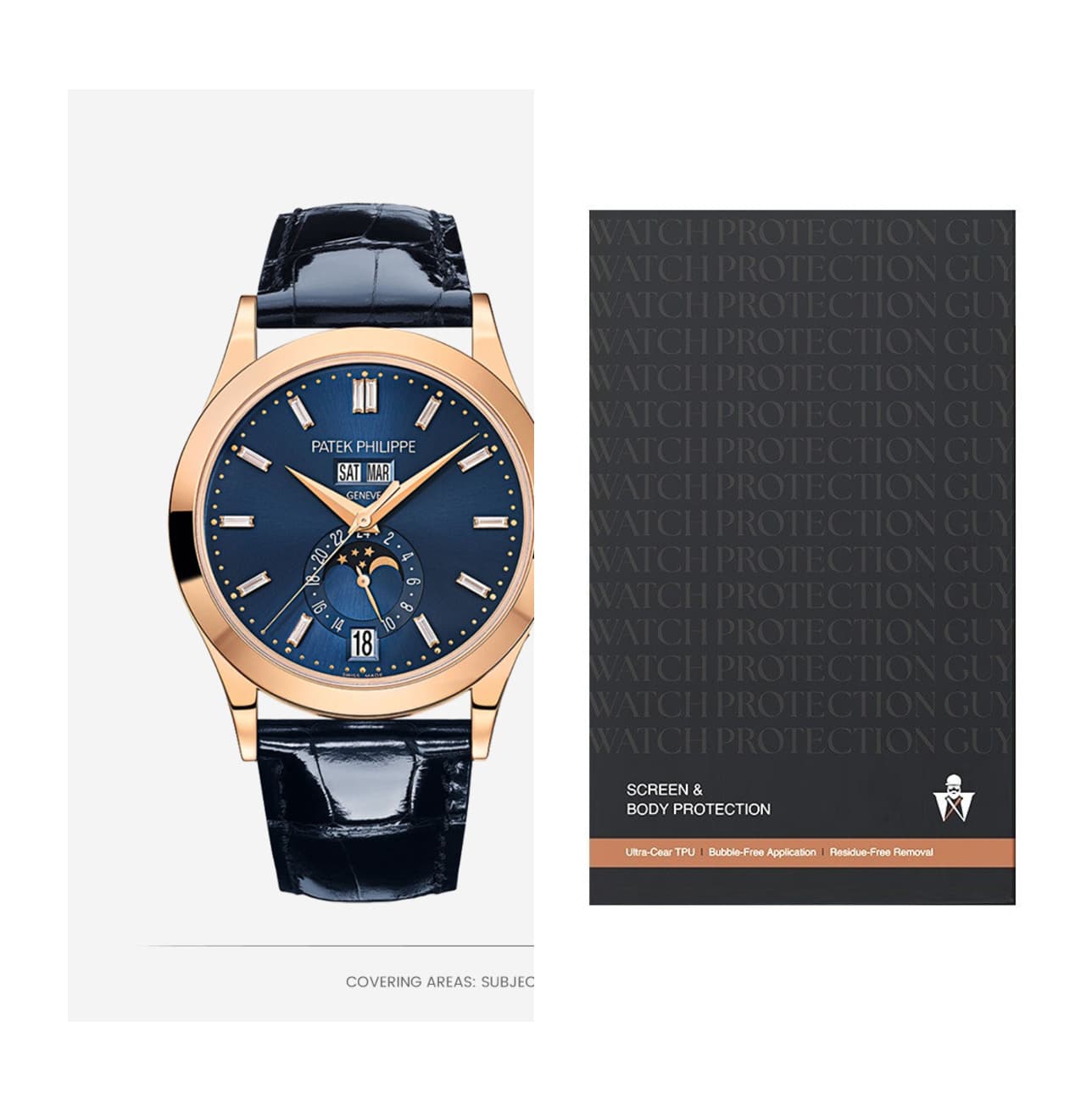 Patek Philippe Complications 38.5 5396R-015, protection film kit