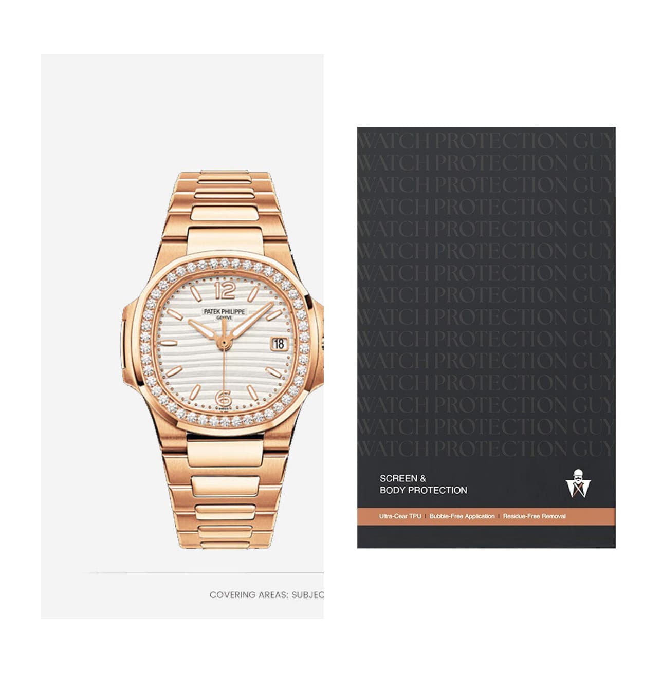 Patek Philippe Nautilus 32 7010/1R-011, protection film kit