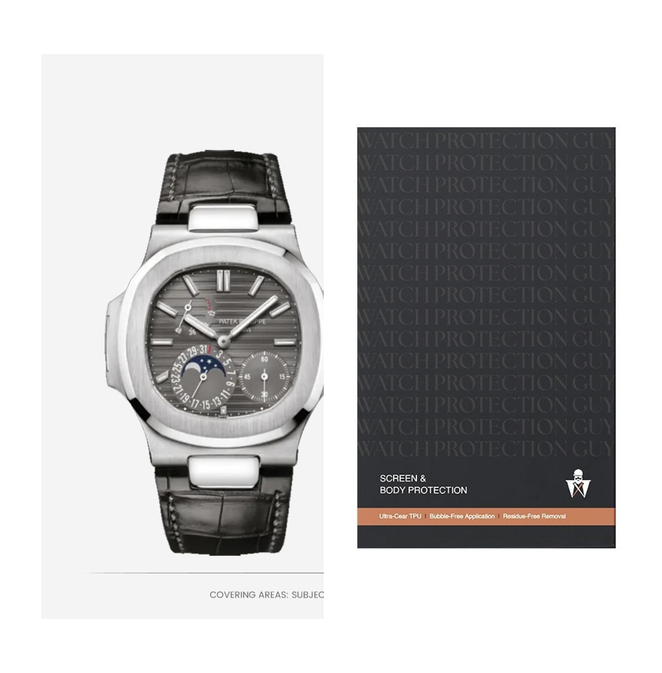 Patek Philippe Nautilus 40 5712G-001, protection film kit