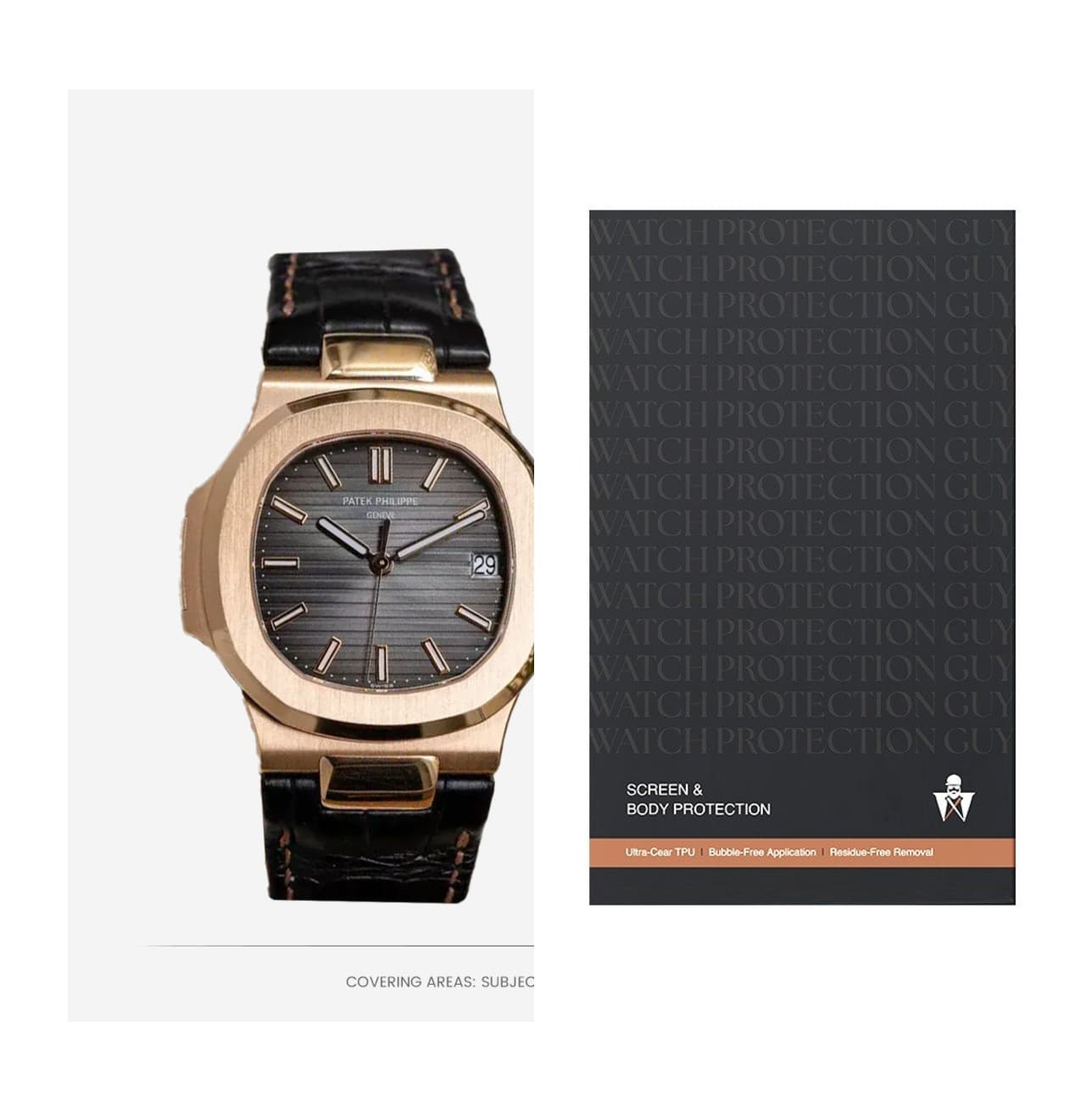 Patek Philippe Nautilus 40 5711R-001, protection film kit