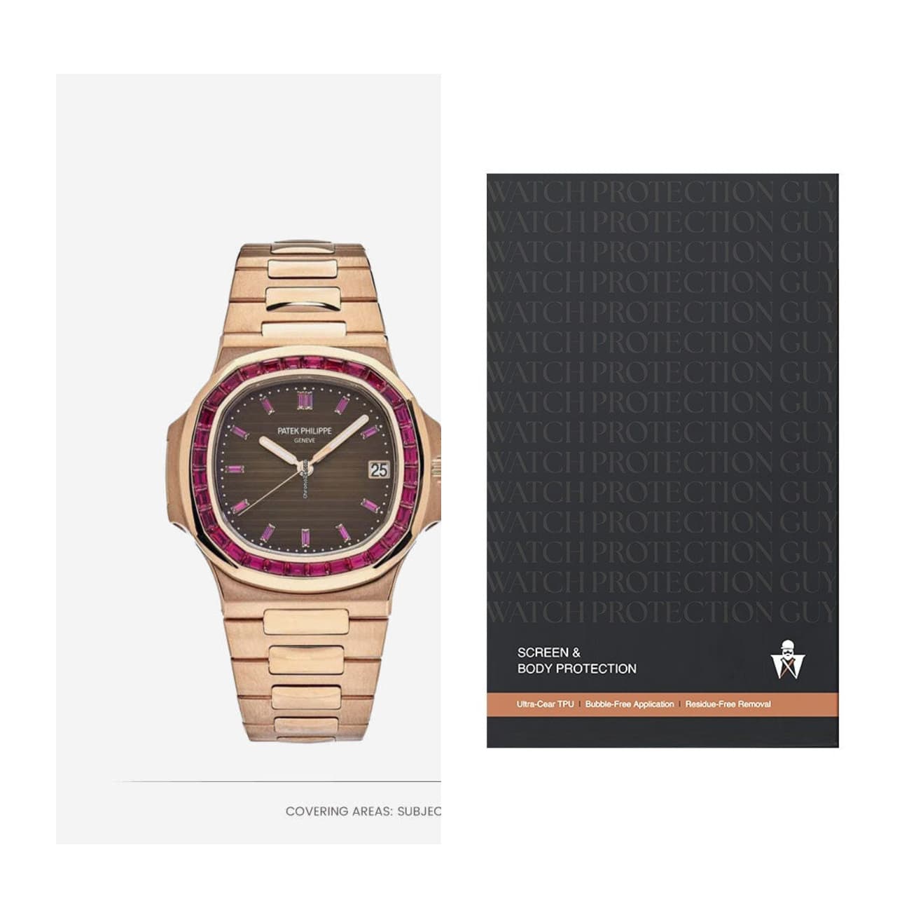 Patek Philippe Nautilus 40 5723/1R-001, protection film kit