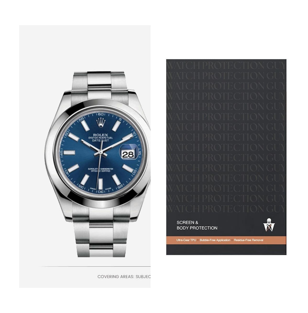 Rolex Datejust 41 116300, protection film kit