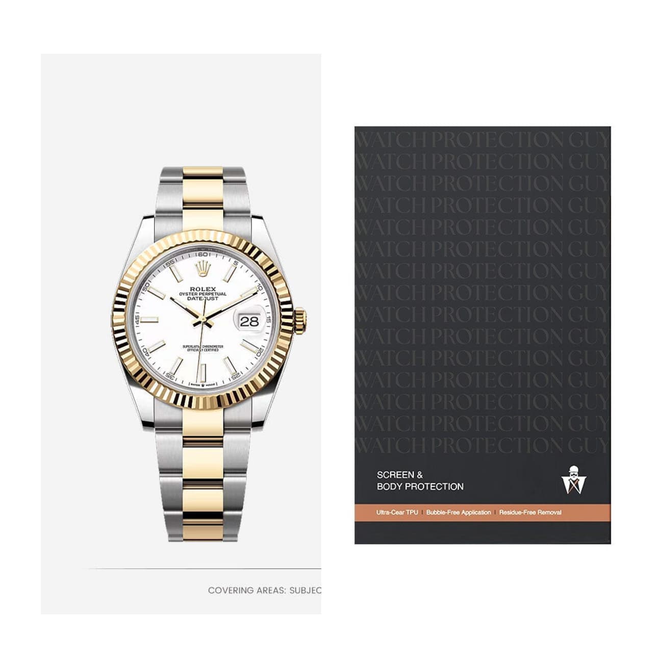 Rolex Datejust 41 116333, protection film kit