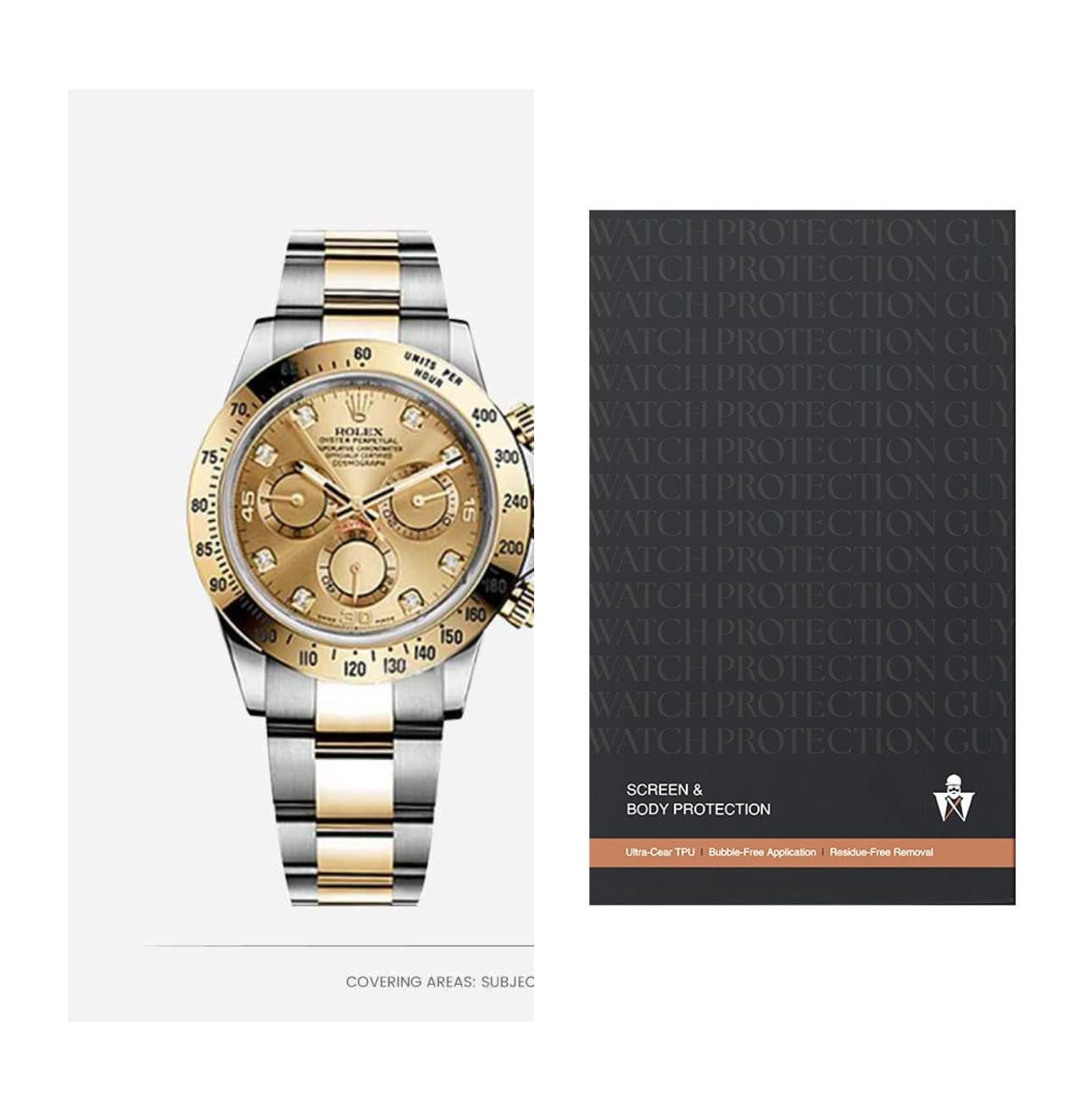 Rolex Daytona 40 116523-78593, protection film kit