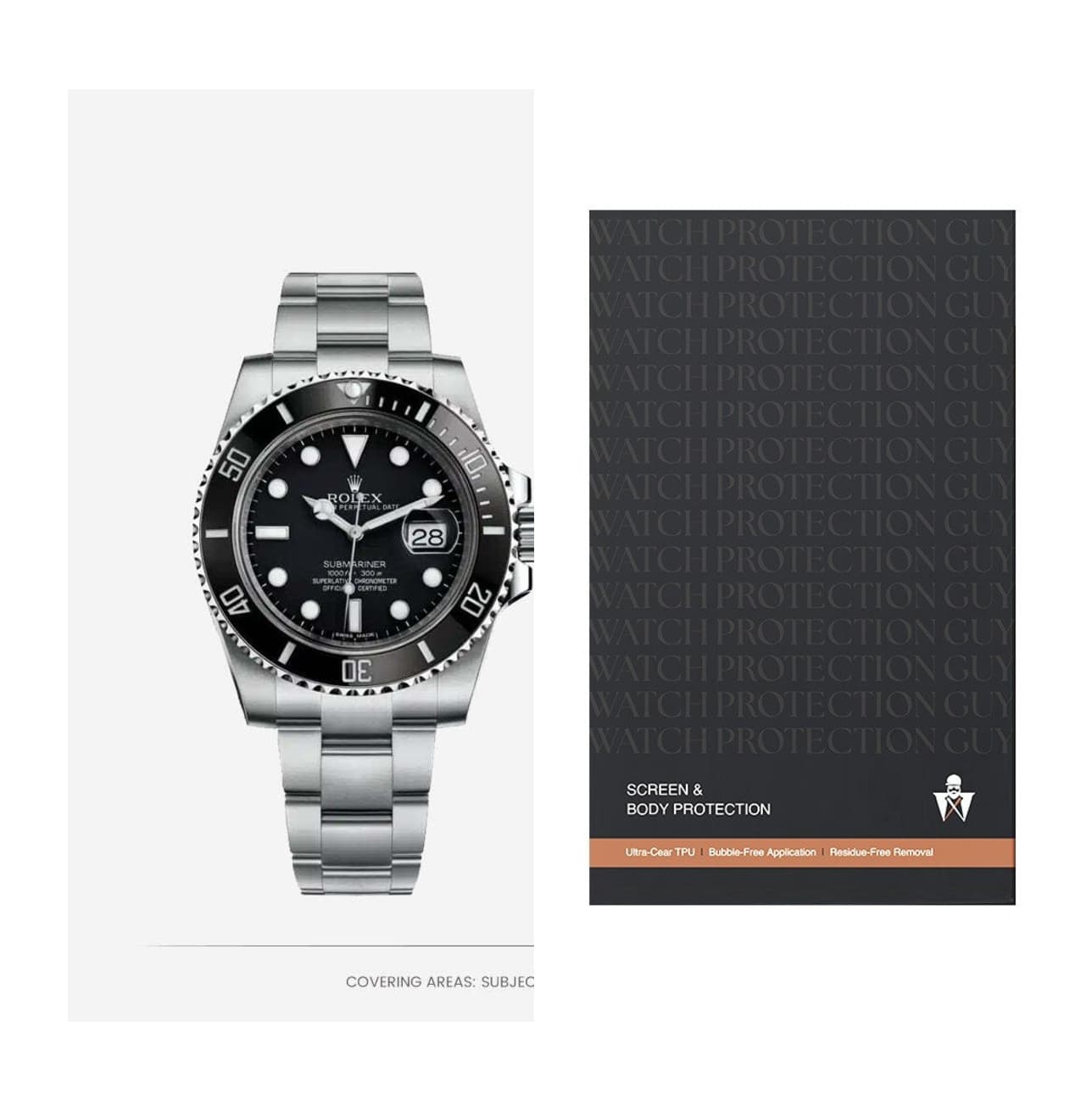 Rolex Submariner 40 116610LN-0001, protection film kit