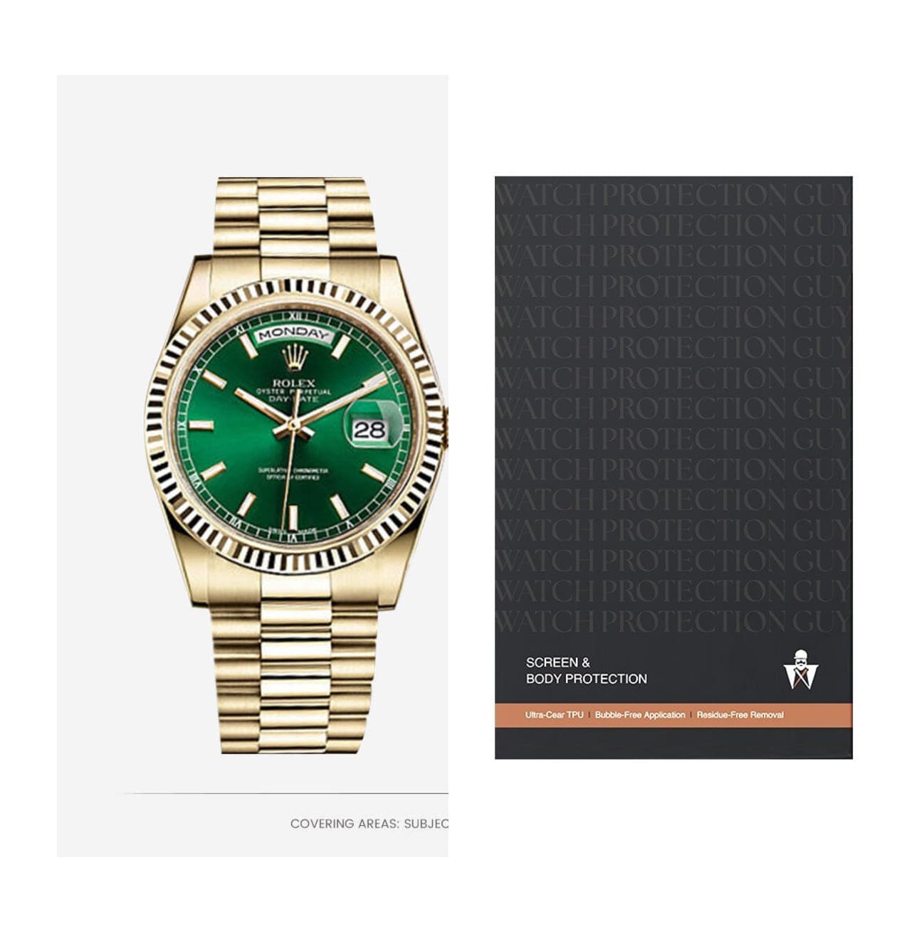 Rolex Day-Date 36 118238, protection film kit