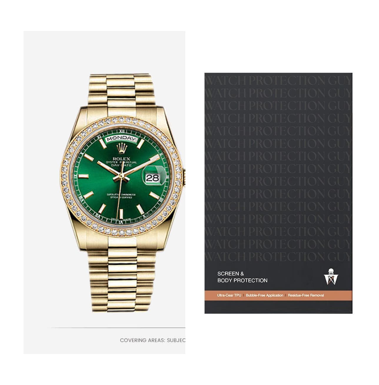 Rolex Day-Date 36 118348, protection film kit