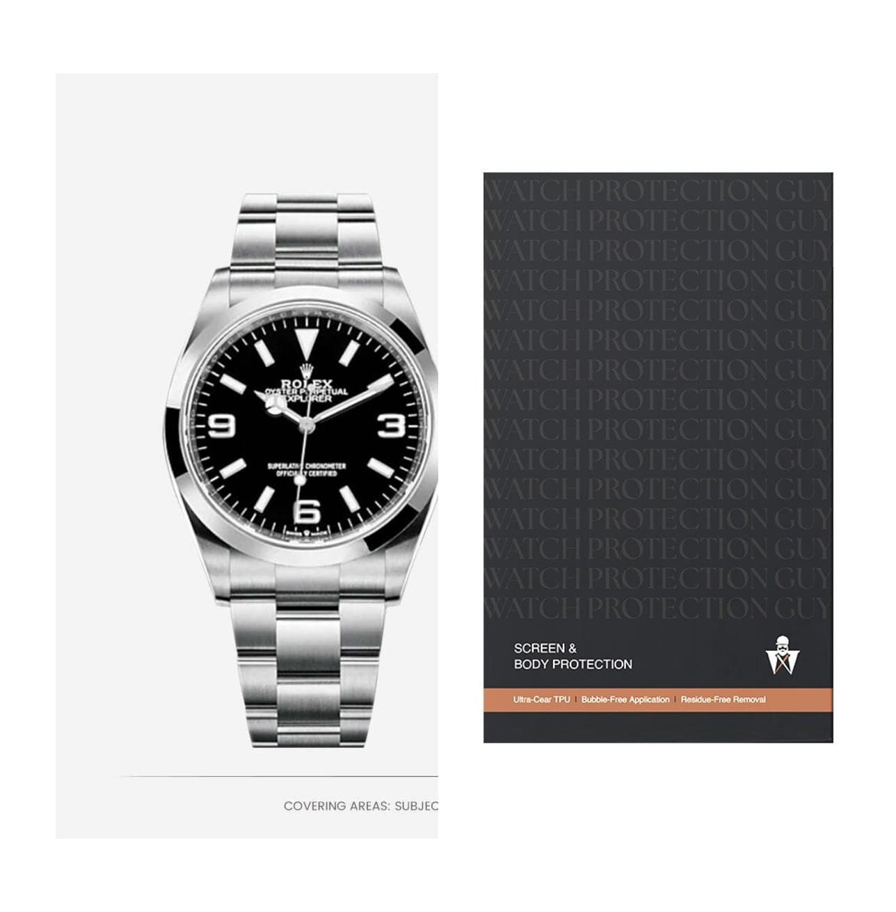 Rolex Explorer 36 124270-0001, protection film kit