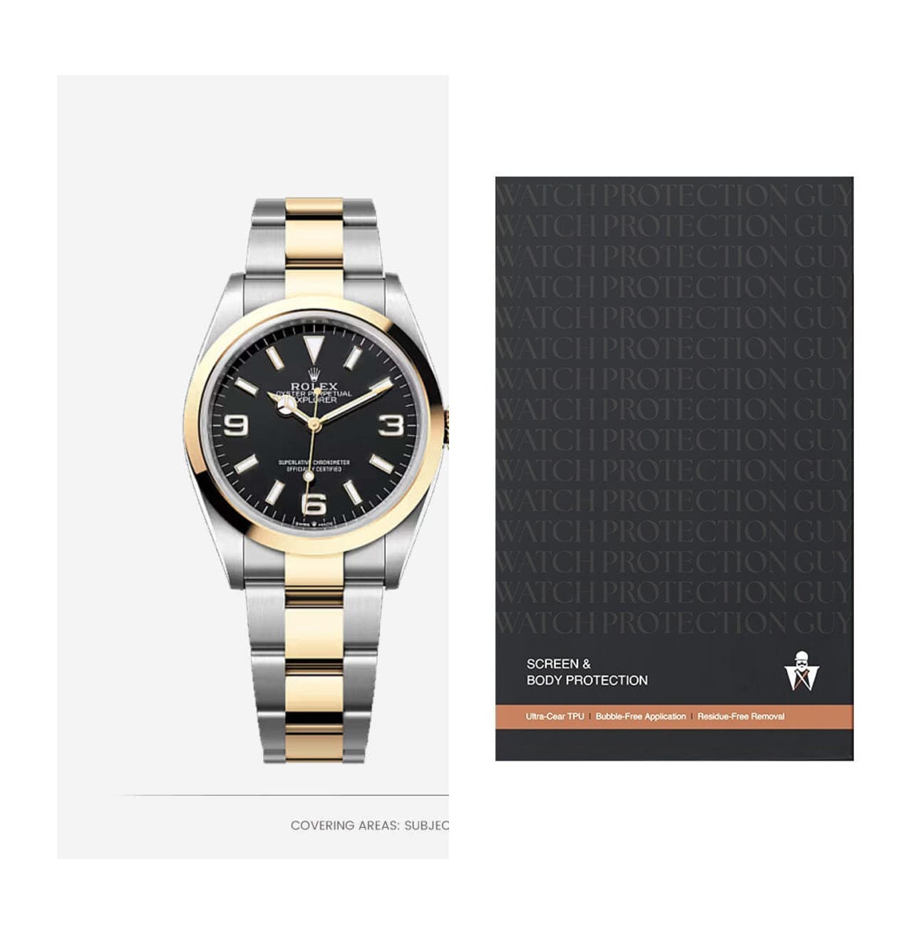 Rolex Explorer 36 124273-0001, protection film kit