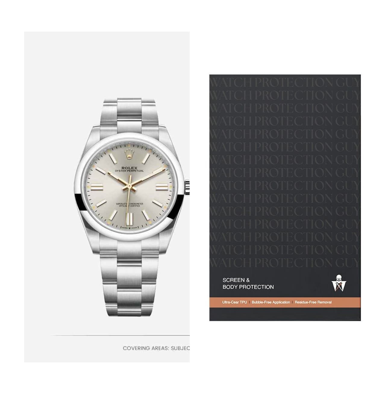 Rolex Oyster Perpetual 41 124300-0001, protection film kit