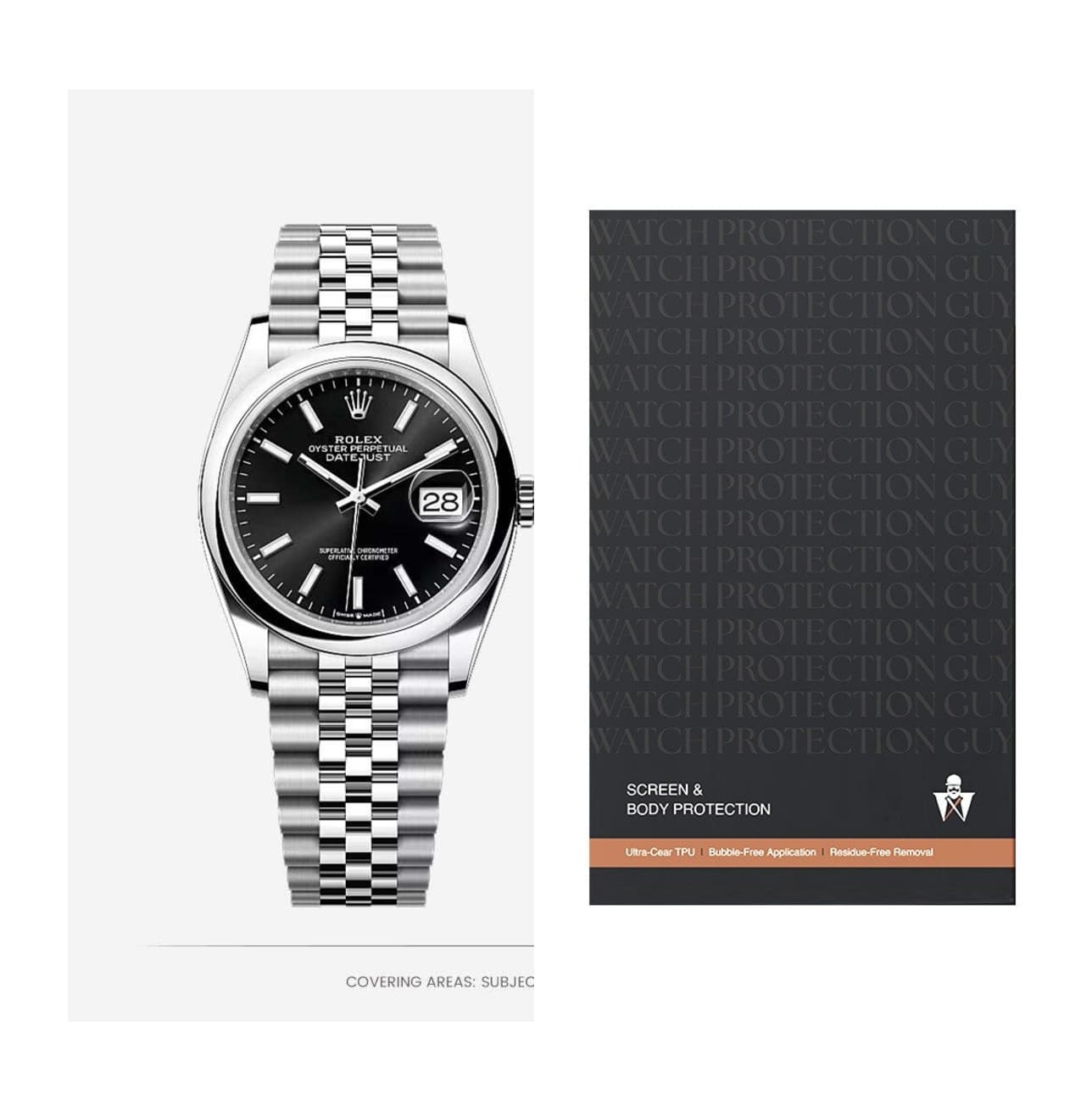 Rolex Datejust 36 126200-0003, protection film kit