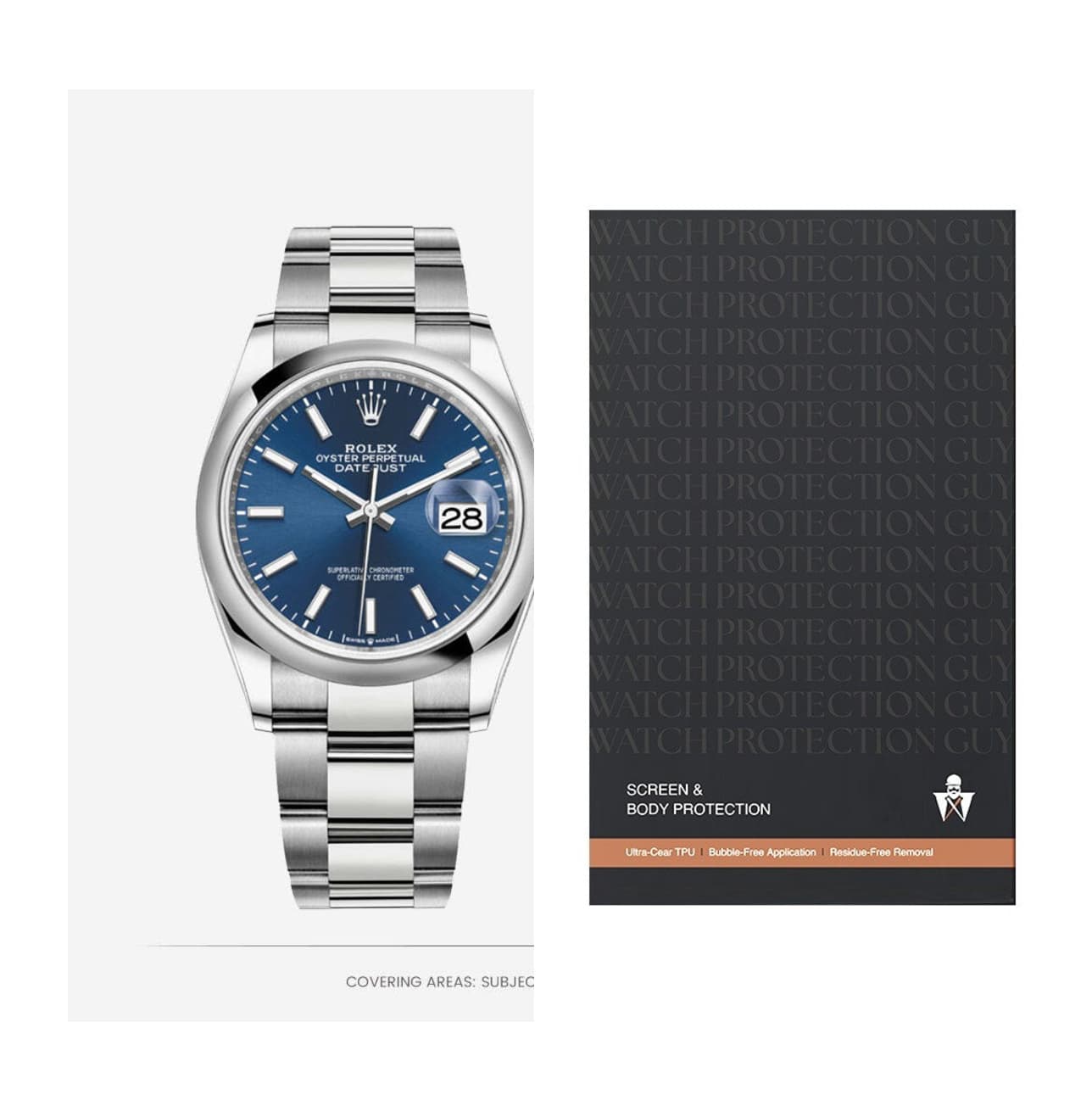 Rolex Datejust 36 126200-0006, protection film kit