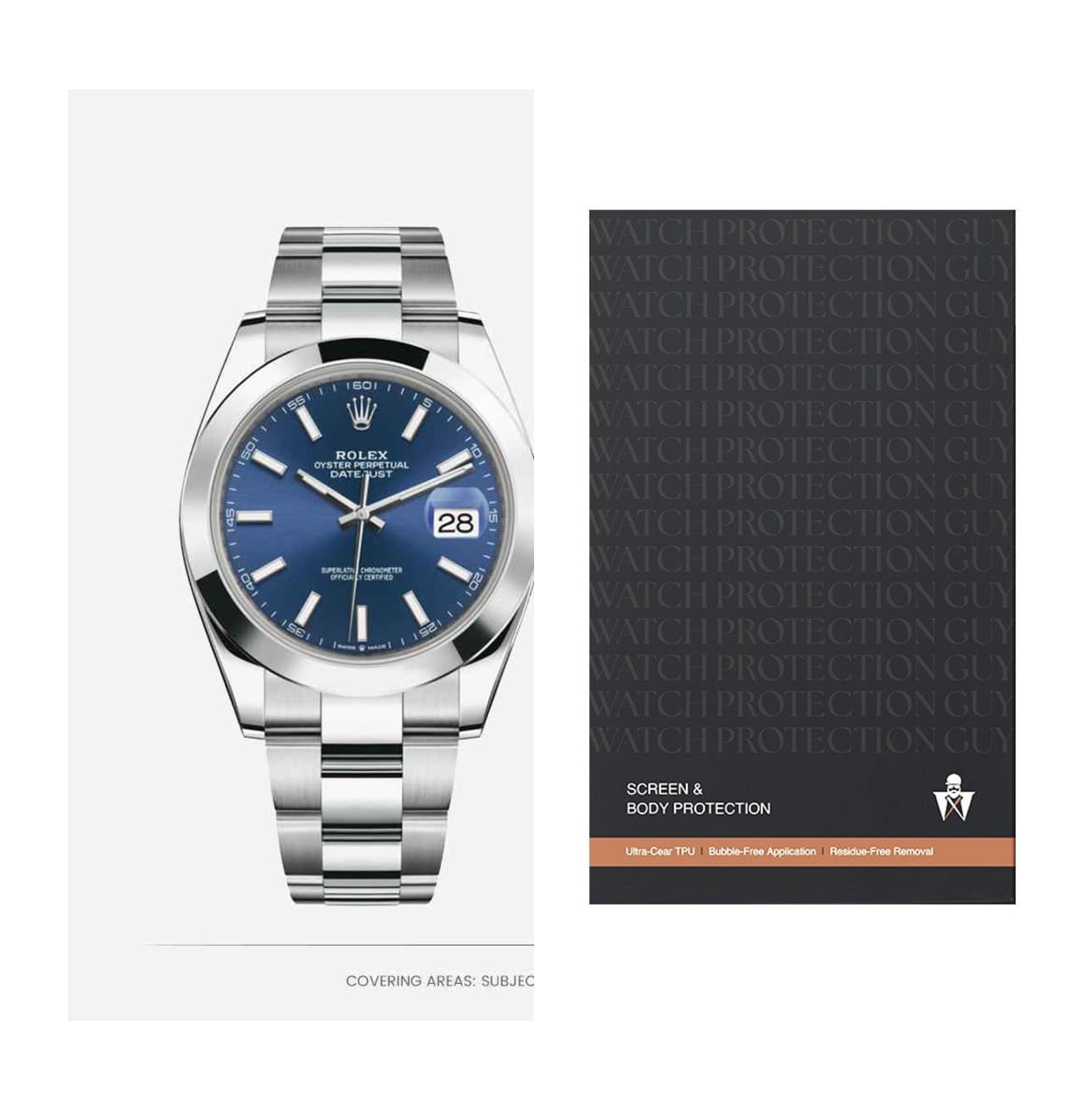 Rolex Datejust 41 126300-0001, protection film kit