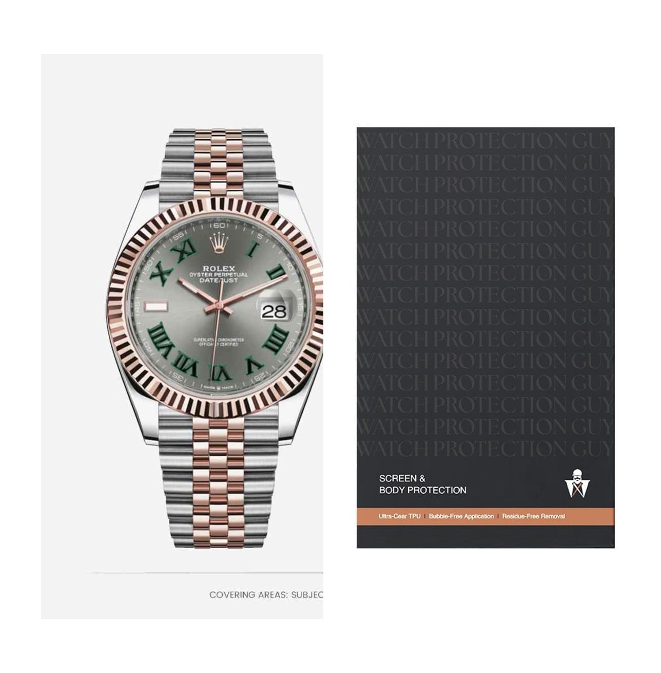 Rolex Datejust 41 126331, protection film kit