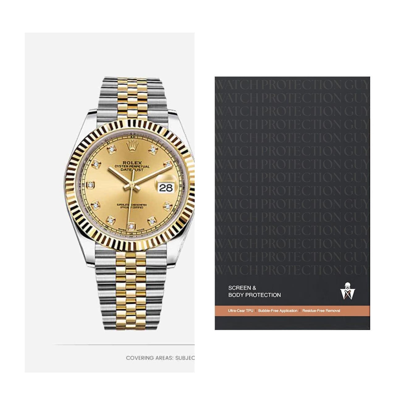 Rolex Datejust 41 126333-0012, protection film kit